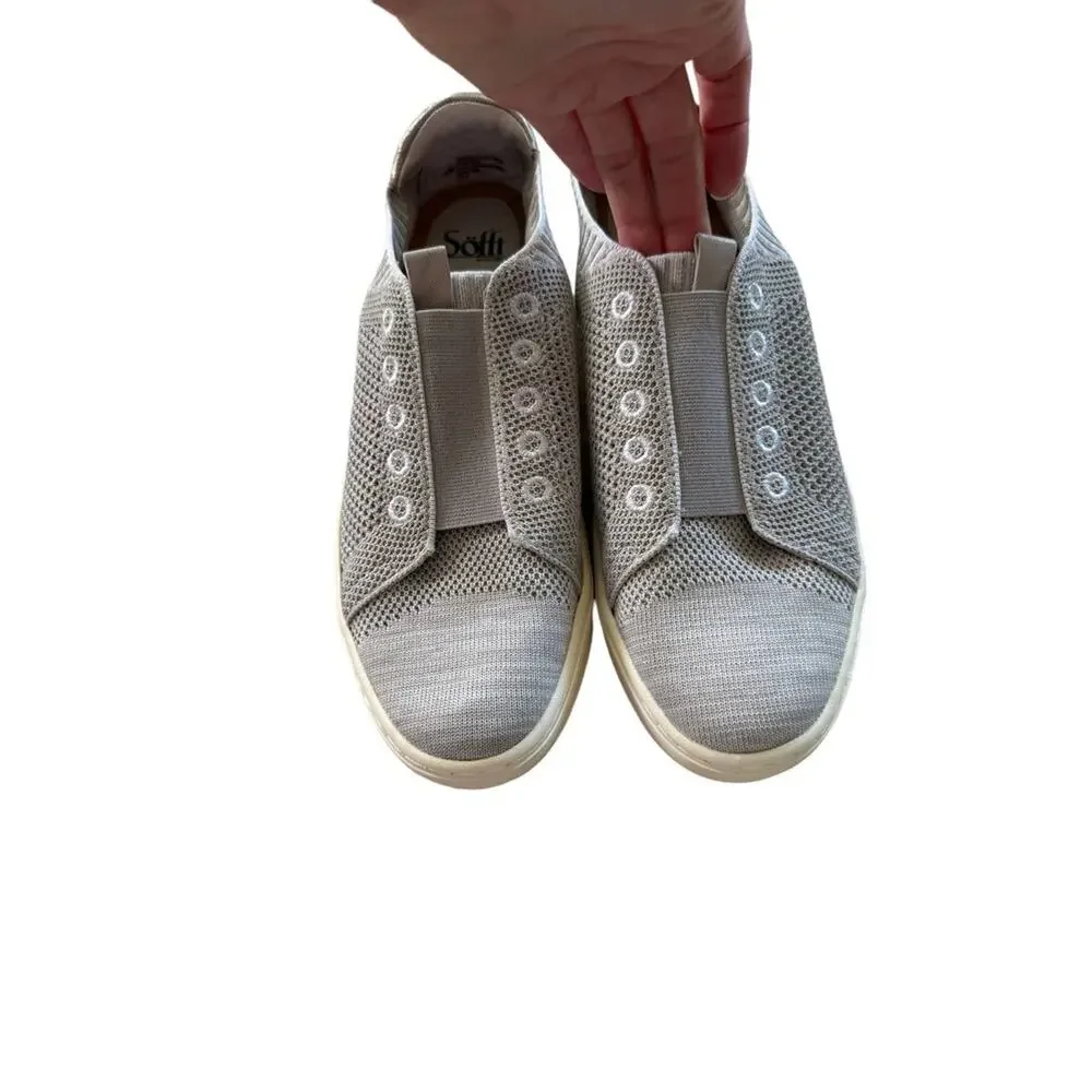 Sofft Women's Safia Knit Sneaker‎ Mist Gray Size 10